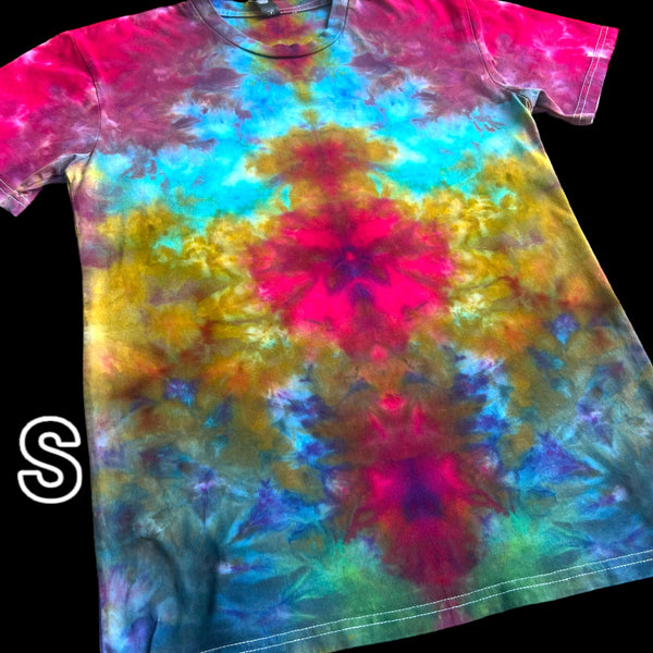 Small "Rorschach Scrunch" Tiedye shirt