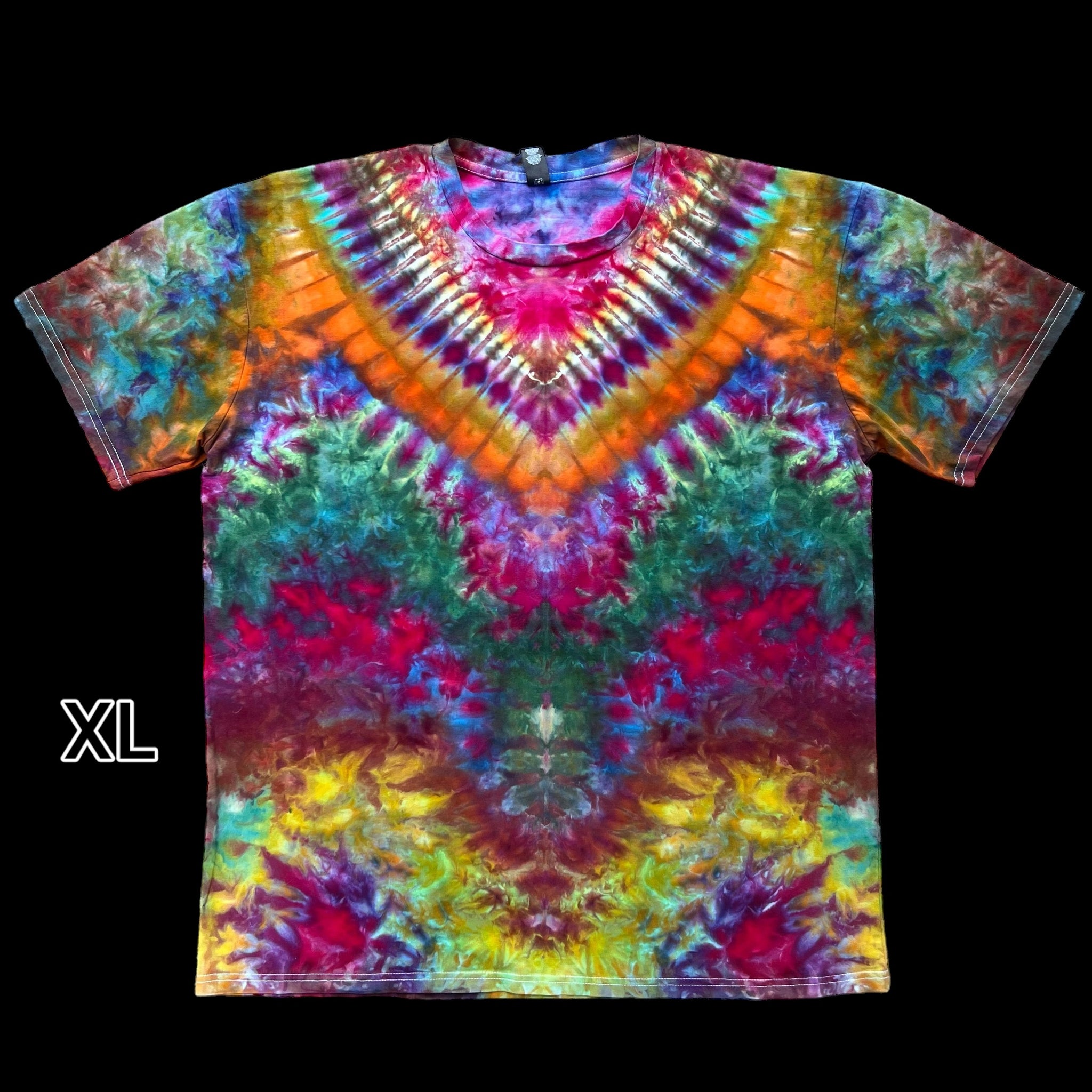 XL "Psychedelic Insanity" Tiedye Shirt