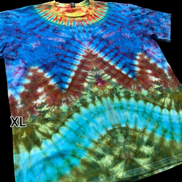 XL "Comin' Round the Mountain" Tiedye Shirt