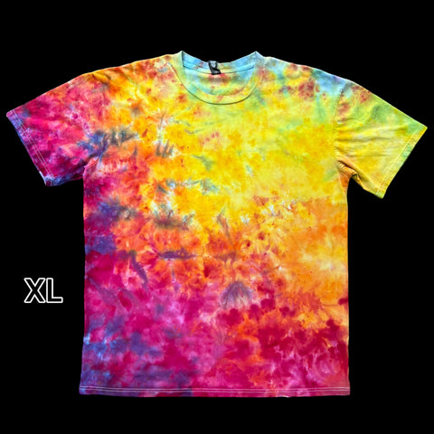 XL "Deep Sunset Scrunch" Tiedye Shirt