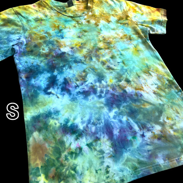 Small "Deep Sea Scrunch" Tiedye shirt