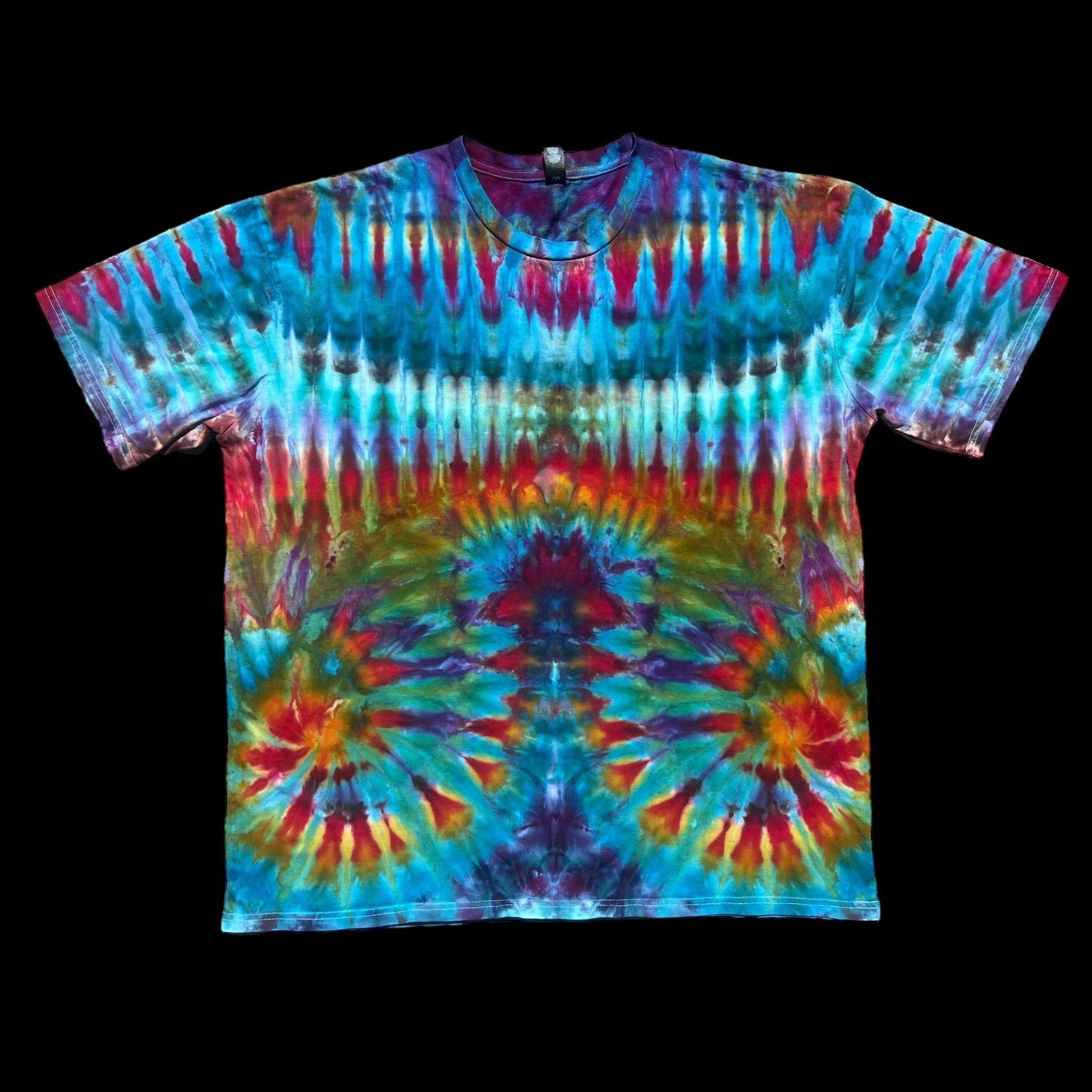 3XL “Flying Eagle, Hidden Mammoth”Tiedye Shirt