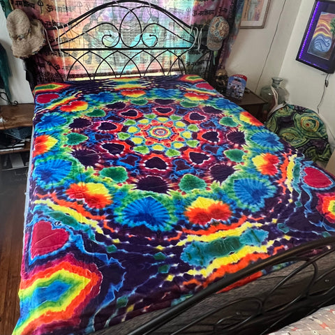 Limited Edition "Monster Heartdala" Queen Size Blanket SALE