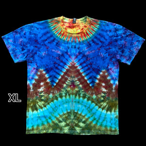 XL "Comin' Round the Mountain" Tiedye Shirt