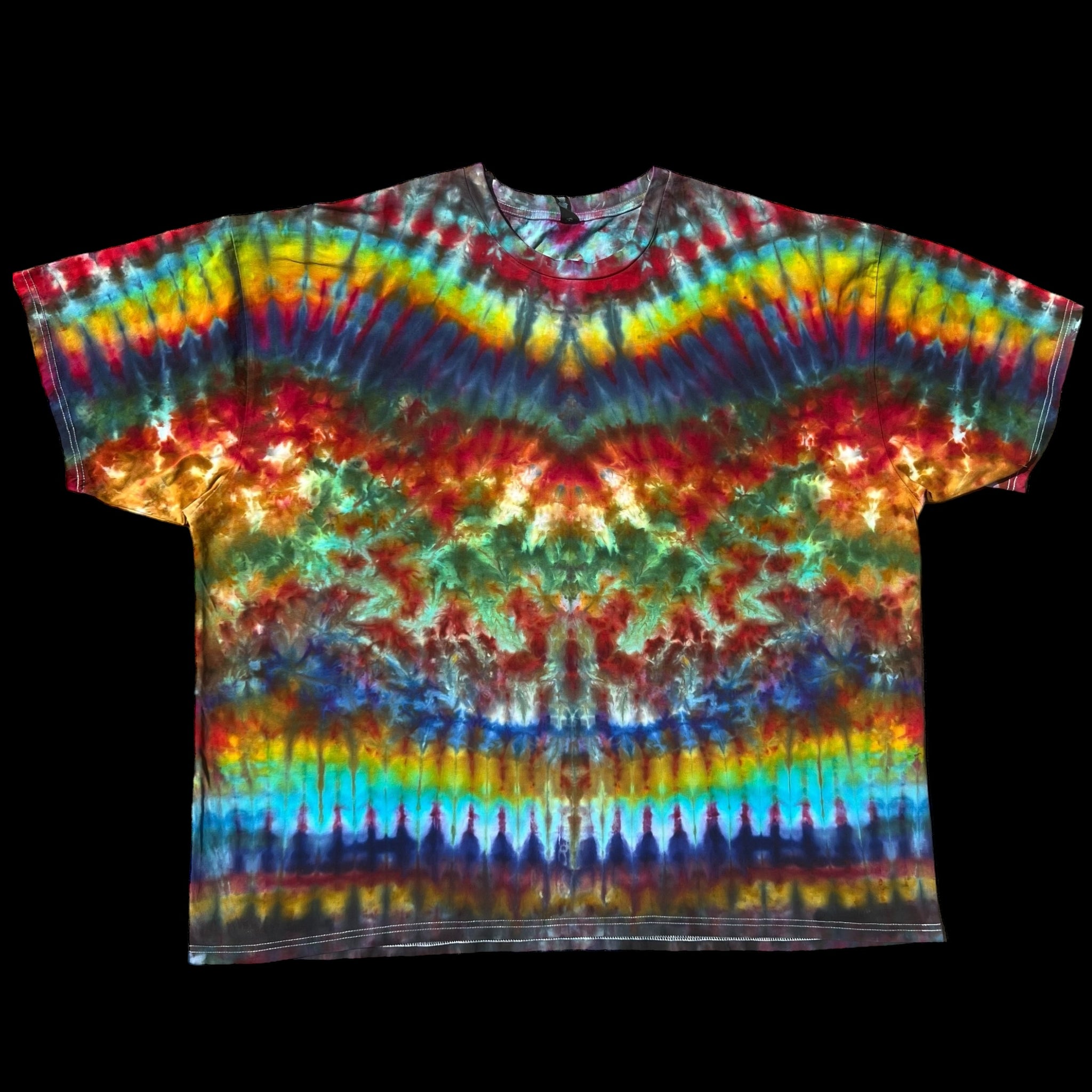 5XL "Rainbow Skies" Tiedye Shirt