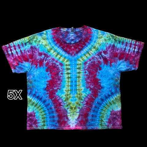 5XL "I'm Down to Party" Tiedye Shirt