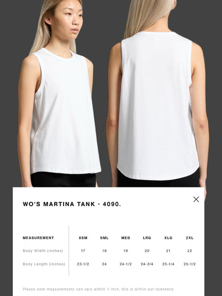 XL WO’s Martina Style "Sunrise" Tank