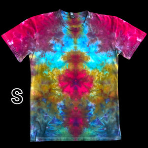 Small "Rorschach Scrunch" Tiedye shirt