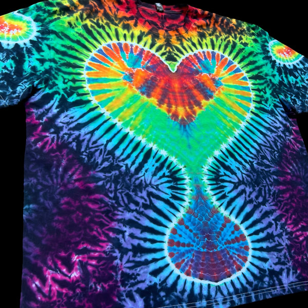 4XL "Dripping' in Love" Tiedye Shirt