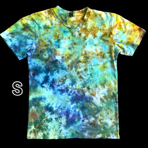 Small "Deep Sea Scrunch" Tiedye shirt