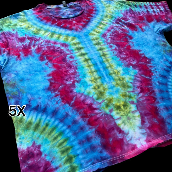 5XL "I'm Down to Party" Tiedye Shirt