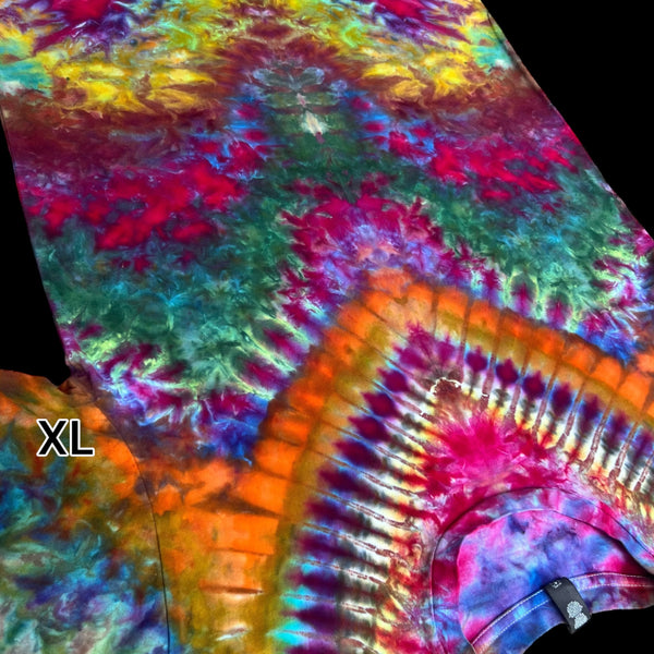 XL "Psychedelic Insanity" Tiedye Shirt