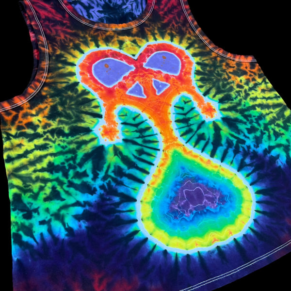 XL WO’s "Drippin' in Peace & Love" Tiedye Tank