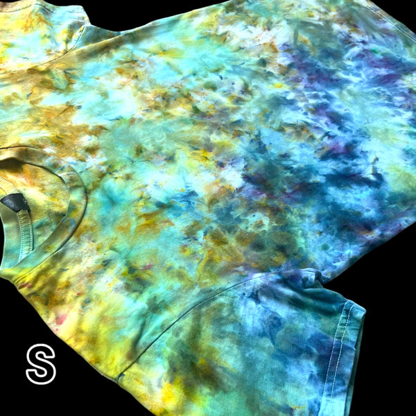 Small "Deep Sea Scrunch" Tiedye shirt