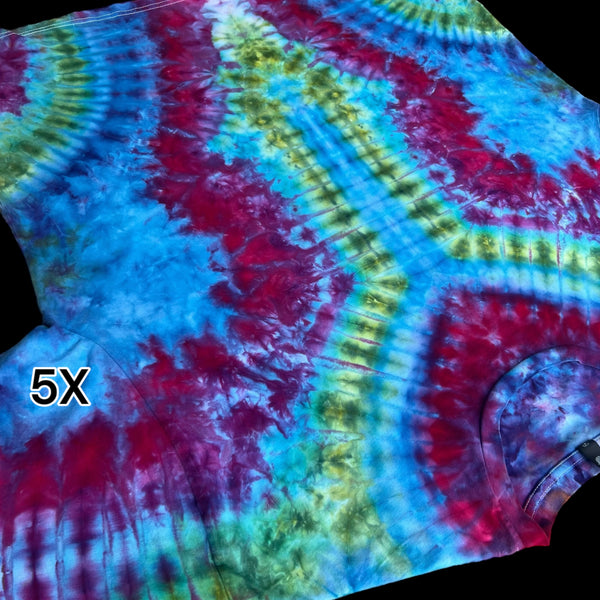 5XL "I'm Down to Party" Tiedye Shirt