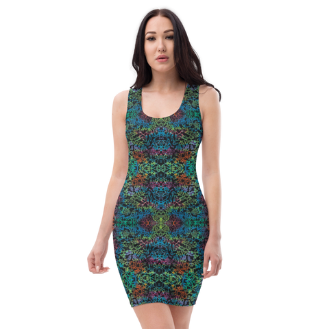 Tiedye Print Dress