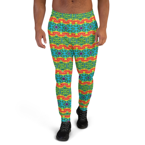 Men's Tiedye Print Joggers