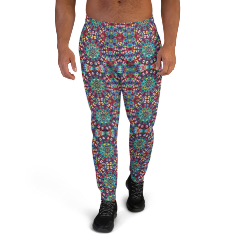 Men's Mandala Tiedye Print Joggers